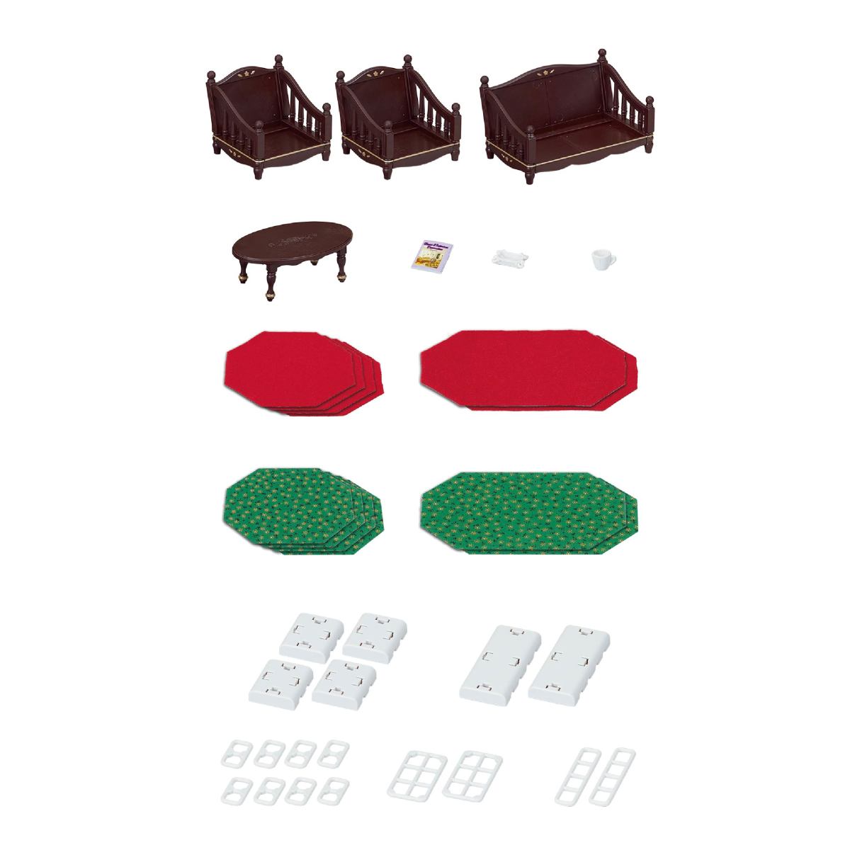 Sofa Brown Collection - Classic Set - Image 2