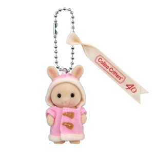 Chain Rabbit Fluffy Collection - Parka Key Baby Milk