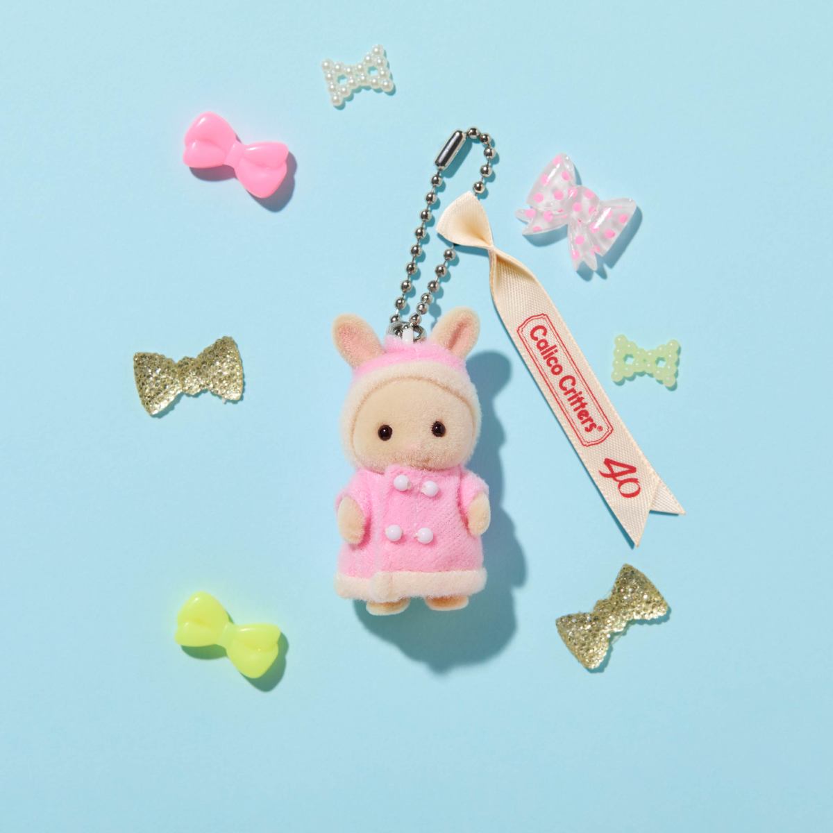 Chain Rabbit Fluffy Collection - Parka Key Baby Milk - Image 2