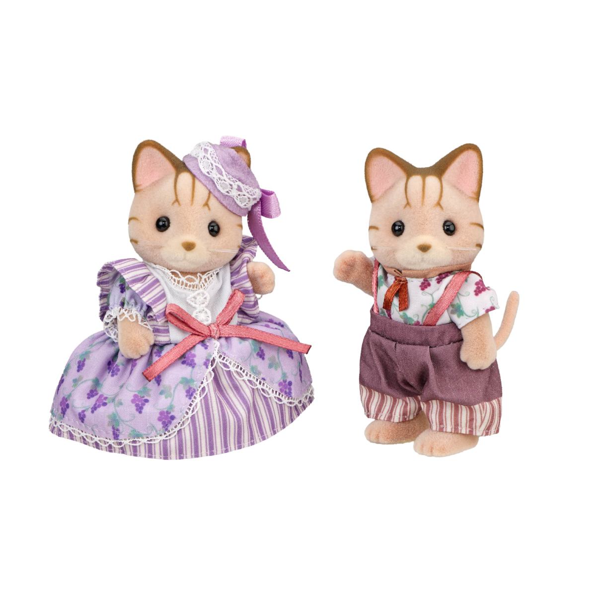 Cat Ensemble Striped | Elegant Family Series - Image 2